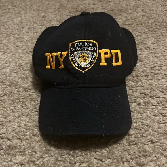NYPD Baseball Hat Velcro Sling Back - Picture 3 of 10